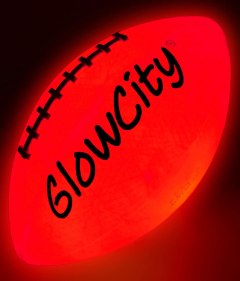 GlowCity在黑暗中发光的足球——点亮,青年足球大小